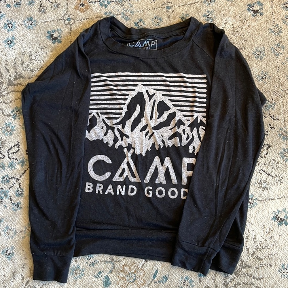 Popular Canadian brand Camp Brand Goods sweater